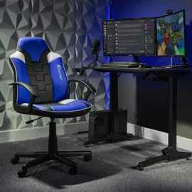 X Rocker Saturn Kunstleder Blau