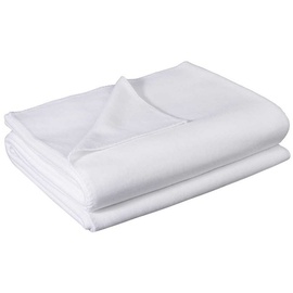 Zoeppritz Soft-Fleece Decke 160 x 200 cm white