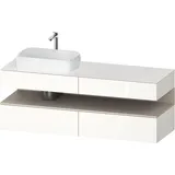 Duravit Waschtischunterschrank wandhängend „Qatego“ 160 × 60 × 55 cm