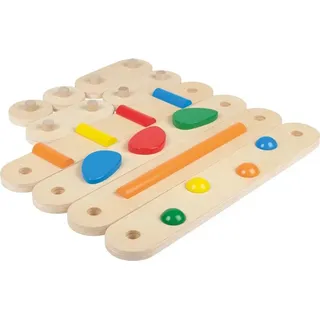 Playtive Holz-Balancierbalken-Set Balance Spielzeug Balanceboard 9-teilig