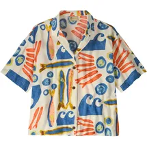 Patagonia Tidal Threads Bluse Beige M