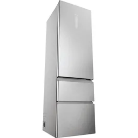 Haier 3D 60 Serie 5 HTW5620DNMG Kühl-Gefrierkombination (414 l, 2050 mm hoch, Grau)