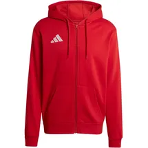 adidas Entrada 26 Hoodie Team Power Red 2/White M