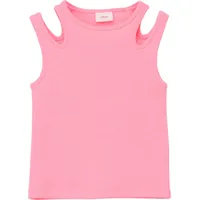 S.Oliver Junior Top mit Cut-out-Details, Kinder, Rosa, 116/122