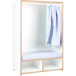 Mehrzweckschrank TOJO "kids nische" Schränke Gr. B/H/T: 80cm x 123cm x 45cm, weiß Rückzugsort für Kinder, BreiteHöhe: 80123 cm