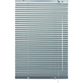Deco Company Aluminium-Jalousie 25 mm 70 x 130 cm silber