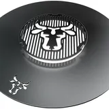 tuning-art Grillring 80 cm Stahl Grau