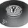 tuning-art Grillring 80 cm Stahl Grau