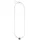 Bruno Banani Kette mit Anhänger Schmuck Geschenk Silber 925 Halsschmuck Schlangenkette Stein grün