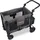 wonderfold Bollerwagen Kinderwagen Elite Double Gray - grau - Grau