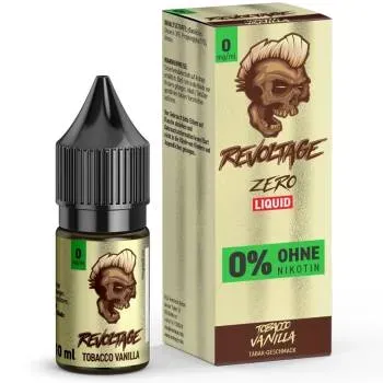 Revoltage Tobacco Vanilla NicSalt Liquid 0 mg / 10ml