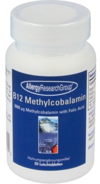 Allergy Research Group Vitamin B12 Methylcobalamin 50 Lutschtabletten