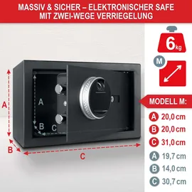 onbest Möbeltresor Digital / keine Sicherheitsstufe