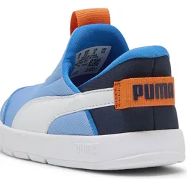 Puma Courtflex V3 Ease In Team Light Blue / White / Club Navy 20