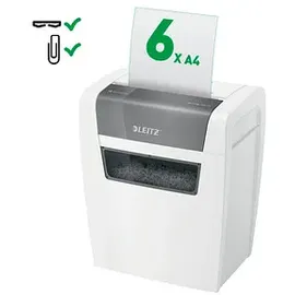 Leitz IQ Home P-4 Aktenvernichter Weiß