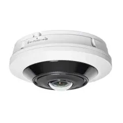 Indexa 29301 IP-Kamera 12MP 360° Fischaugen-Netzwerkkamera 360 Grad Panorama, PoE, IR, weiß NWD6901FE