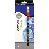 Daler Rowney Simply Gouache Set 12 12 ml Beige