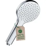 Kludi Dive Handbrause DIVE X 1S Eco, mit Kalkschnellreinigung, 6981005-00 1 Strahlart, chrom