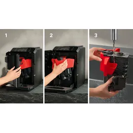 Siemens EQ300 TF305EF9 Kaffeevollautomat schwarz