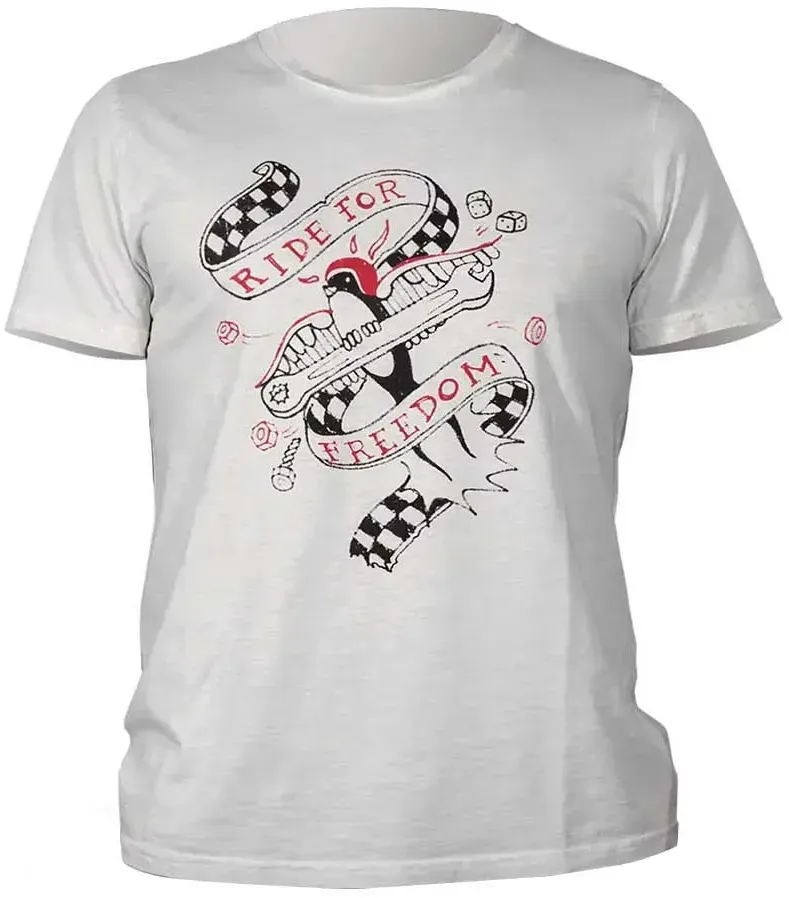 Dmd Swallow Shadow Kurzarm-t-shirt - White - L