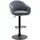 Homcom Barhocker Dunkelgrau, 54 x 54B x 92-112H cm-Dunkelgrau - Gr.: onesize