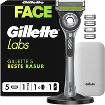 Gillette Labs Herren Rasiermesser + 5 Klingen