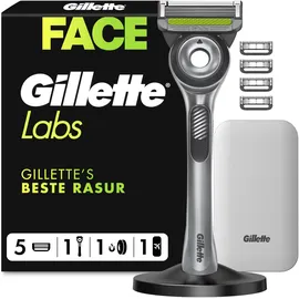 Gillette Labs Herren Rasiermesser + 5 Klingen