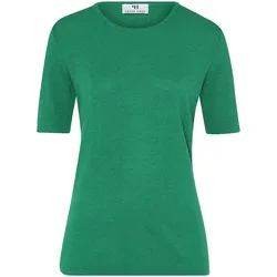 Rundhals-Pullover aus Seide Kaschmir Peter Hahn Seide/Kaschmir grün, 48