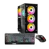 Memory PC Gamer Intel i9-11900F 8X 5.2 GHz, 32 GB DDR4 RAM, 1 TB SSD, RTX 4060 8GB, Win 11 Pro + MSI Maus und Tastatur Bundle, WLAN