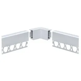 Paulmann LumiTiles Zubehör Profil Top Abdeckung 40x40mm Telegrau