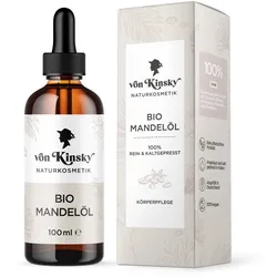 von Kinsky Bio Mandelöl reine Hautpflege + Haarkur 100 ml