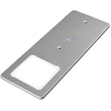 kalb Material für Möbel kalb | LED Unterbauleuchten silber 5W- sehr flache Küchenleuchte mit Touch-Dimmfunktion Einbaustrahler Einbauspot, Auswahl:1er Set warmweiss