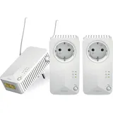 Strong Powerline Wi-Fi 600 Kit, V2, Powerline/WLAN-Access Point und 2x Powerline-Adapter Set, 3er-Bundle (PLWF600TRIEUV2)