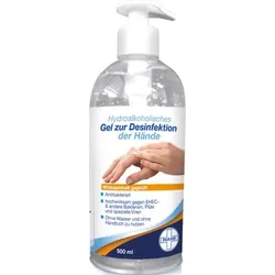 DESINFEKTIONSGEL für die Hand antibakteriell 500 ml Gel