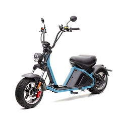ECONELO Chopper PXD2 Elektroroller max. 45 Km/h blau