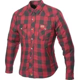 BÜSE Fairbanks Motorradjacke Textilhemd Rot 34