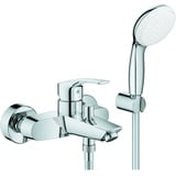 Grohe Eurosmart mit Brausegarnitur chrom