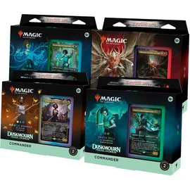 MAGIC: The Gathering Magic The Gathering Duskmourn: House of Horror Deck Bundle - Includes All 4 Decks