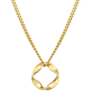 Elli PREMIUM - Kreis Design Twisted Gedreht 585 Gelbgold Ketten Damen (279.99 € / )