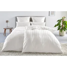 LeGer Home by Lena Gercke Leonore Gestreift Beige 135 x 200 cm + 2 x 80 x 80 cm