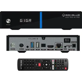 GiGaBlue UHD Trio 4K PRO - Combo Tuner, W-LAN 1200Mbps