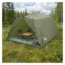 vidaXL Tunnelzelt Olive Grün