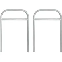 Trutzholm Fahrradständer Typ H 115 x 78 cm Stahl feuerverzinkt Ø 49 mm