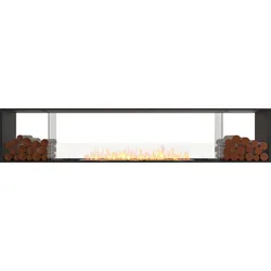 EcoSmart Flex - Raumtrenner - Tunnel [Ethanol Einbau Gehäuse]: Flex104 - Holzbox doppelseitig