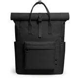KALIDI Rucksack Damen Rucksack Herren Tagesrucksack mit Laptopfach, Unisex Modern Rolltop Rucksack Daypack, Wasserdichter Schulrucksack,Lässiger Backpack Schule Freizeit Uni Arbeit
