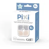 Catit 6 Stück Ersatzfilter für Catit PIXI Trinkbrunnen, Katze