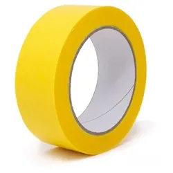 Washi Tape, dünnes Goldband für flache Farbkanten, 50 m x 38 mm, gelb
