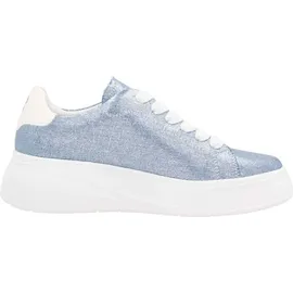 Rieker Plateau-Sneaker Blau 38