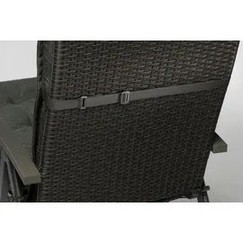 sunnypillow Liegenauflage 190 x 60 x 9 cm grau 1 St.