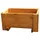 GASPO Blumenkasten Classic 66 x 37 x 37 cm Honigbraun